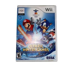 Nintendo Wii Olympic Games Mario Sonic Vancouver 2010